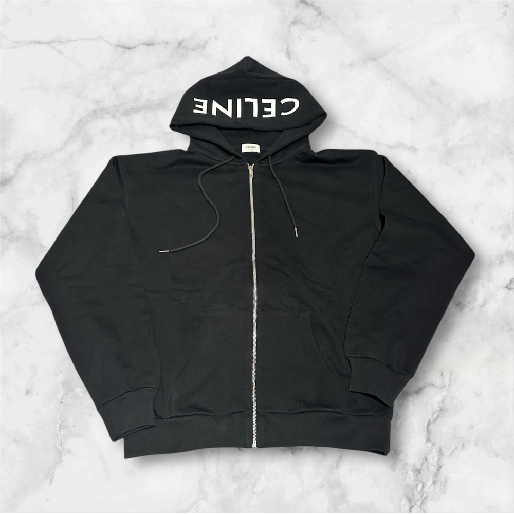 Celine Black Men's Hoodie